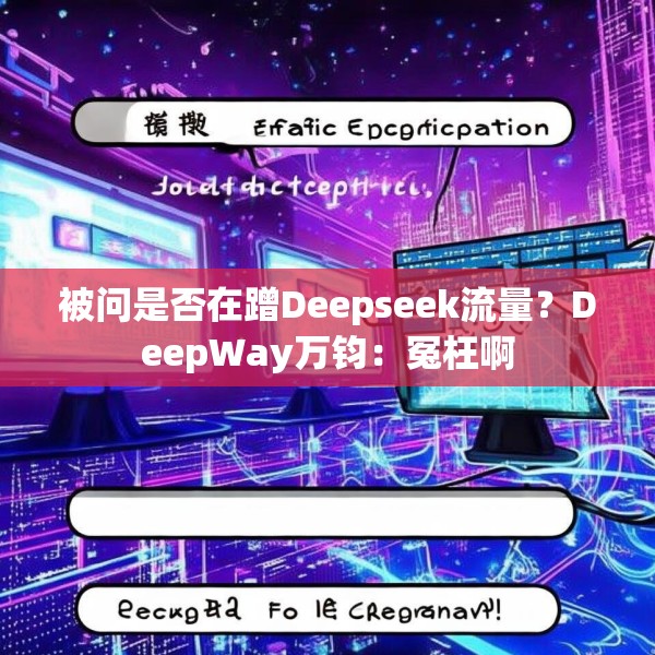 被问是否在蹭Deepseek流量？DeepWay万钧：冤枉啊