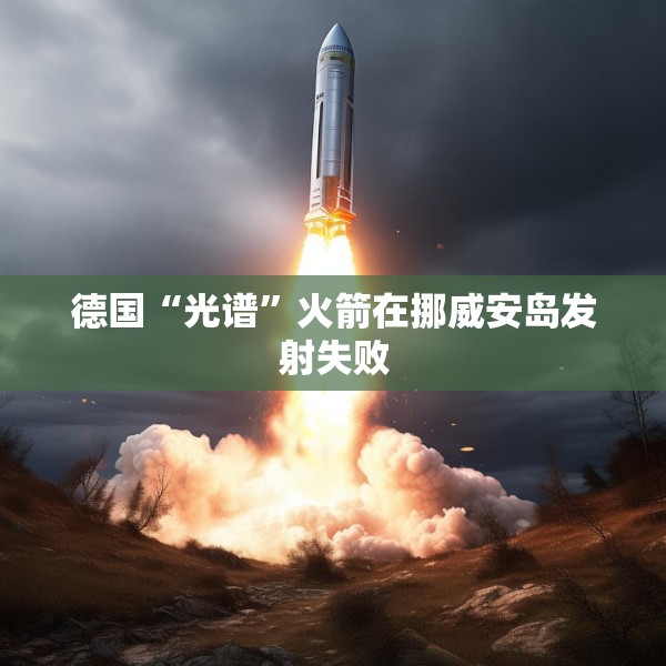 德国“光谱”火箭在挪威安岛发射失败