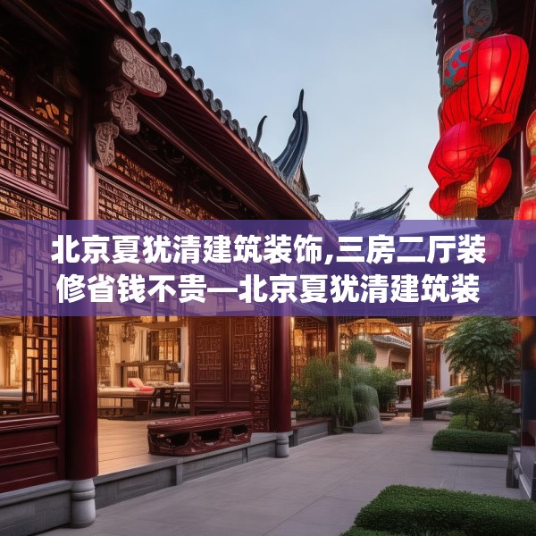 北京夏犹清建筑装饰,三房二厅装修省钱不贵—北京夏犹清建筑装饰286.a162b163c166fgy.173dewqe