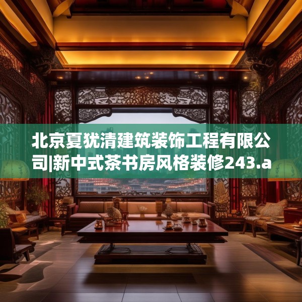 北京夏犹清建筑装饰工程有限公司|新中式茶书房风格装修243.a119b120c123fgy.130fghfd