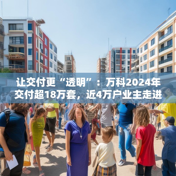 让交付更“透明”：万科2024年交付超18万套，近4万户业主走进工地实地看房