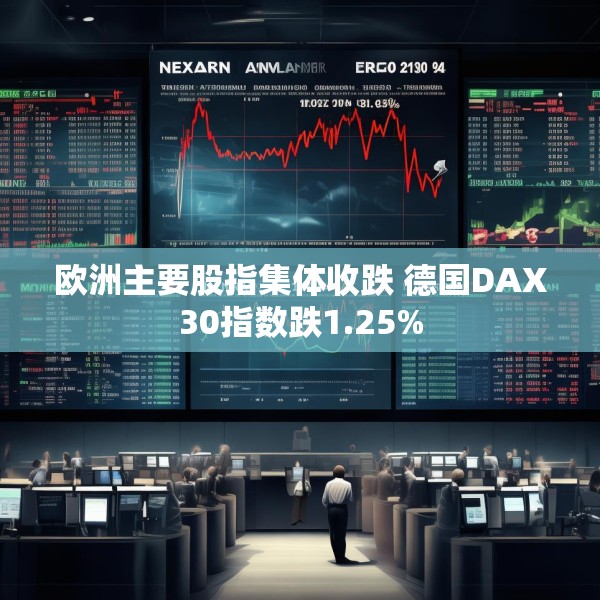 欧洲主要股指集体收跌 德国DAX30指数跌1.25%