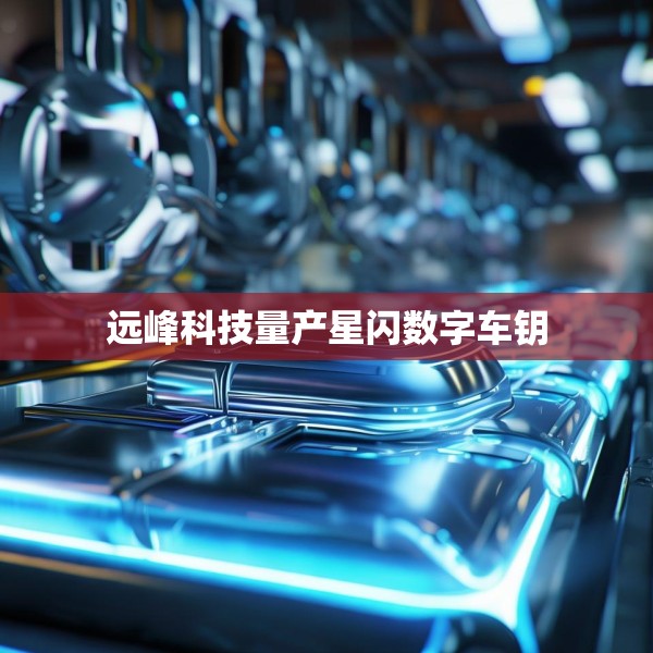 远峰科技量产星闪数字车钥