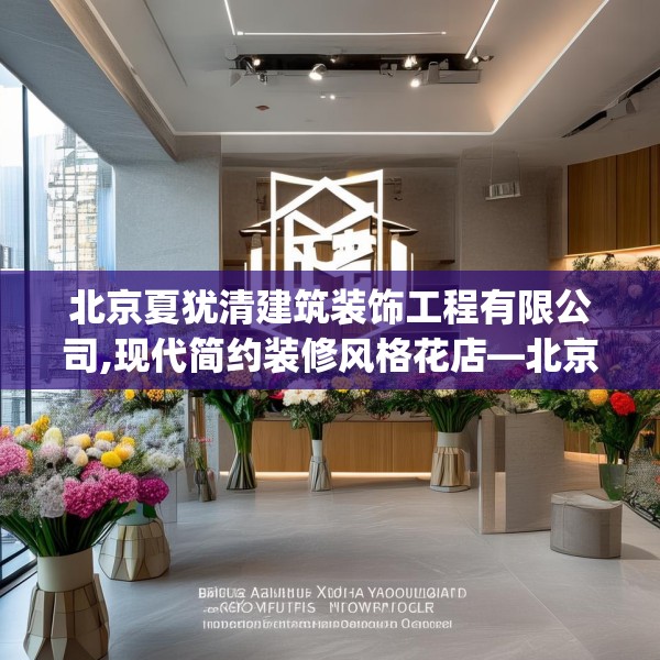 北京夏犹清建筑装饰工程有限公司,现代简约装修风格花店—北京夏犹清建筑装饰工程有限公司482.a358b359c362fgy.369xczxv