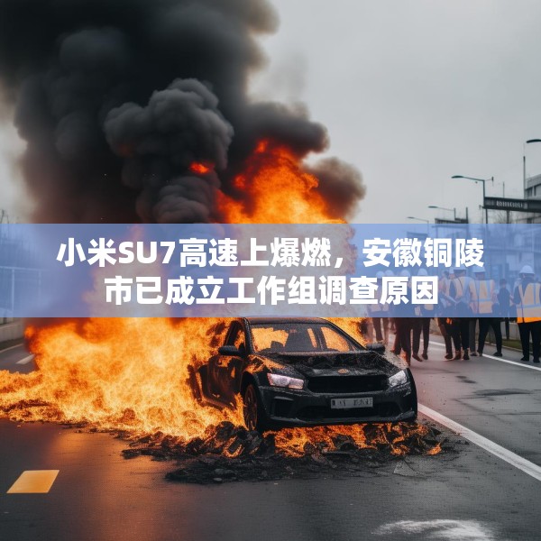 小米SU7高速上爆燃，安徽铜陵市已成立工作组调查原因