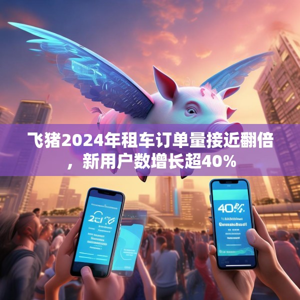 飞猪2024年租车订单量接近翻倍，新用户数增长超40%