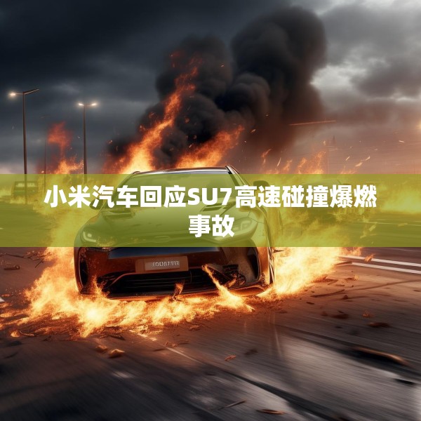 小米汽车回应SU7高速碰撞爆燃事故
