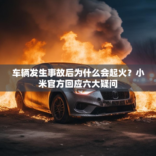 车辆发生事故后为什么会起火？小米官方回应六大疑问