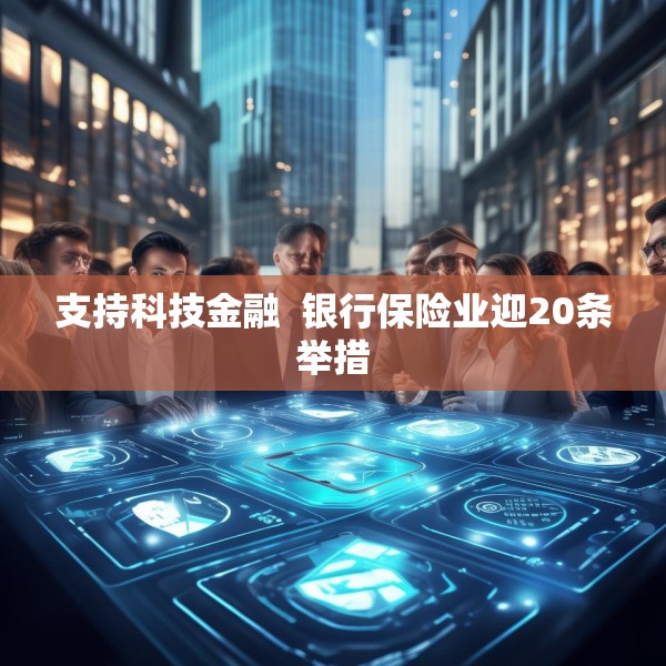支持科技金融  银行保险业迎20条举措