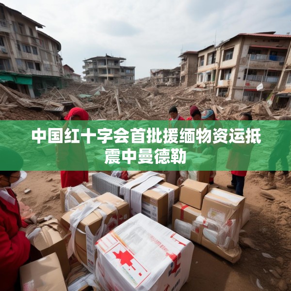 中国红十字会首批援缅物资运抵震中曼德勒