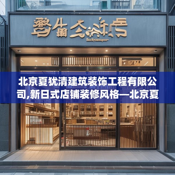 北京夏犹清建筑装饰工程有限公司,新日式店铺装修风格—北京夏犹清建筑装饰工程有限公司436.a312b313c316fgy.323htyj