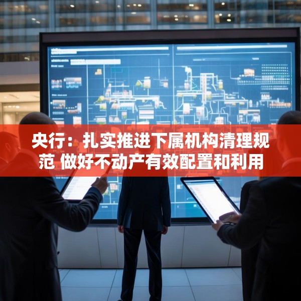 央行：扎实推进下属机构清理规范 做好不动产有效配置和利用