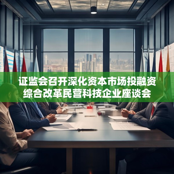 证监会召开深化资本市场投融资综合改革民营科技企业座谈会