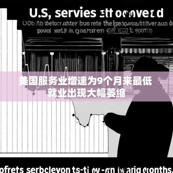 美国服务业增速为9个月来最低 就业出现大幅萎缩