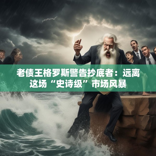 老债王格罗斯警告抄底者：远离这场“史诗级”市场风暴