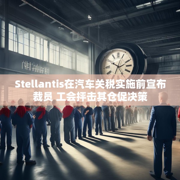 Stellantis在汽车关税实施前宣布裁员 工会抨击其仓促决策