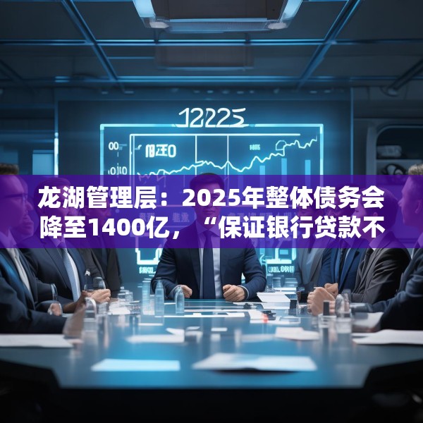 龙湖管理层：2025年整体债务会降至1400亿，“保证银行贷款不展期不逾期，公开市场不违约”