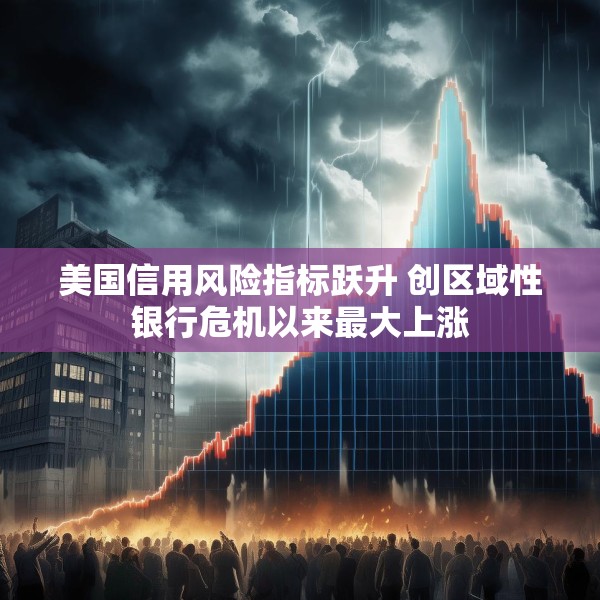 美国信用风险指标跃升 创区域性银行危机以来最大上涨