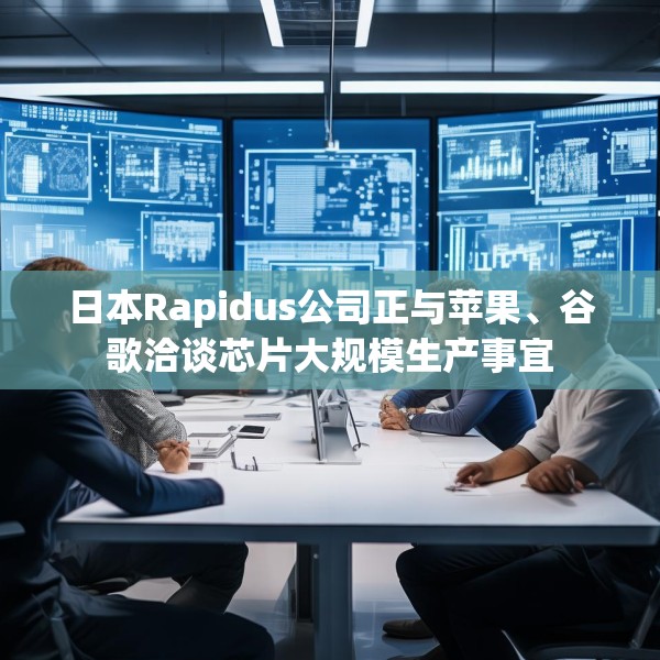 日本Rapidus公司正与苹果、谷歌洽谈芯片大规模生产事宜