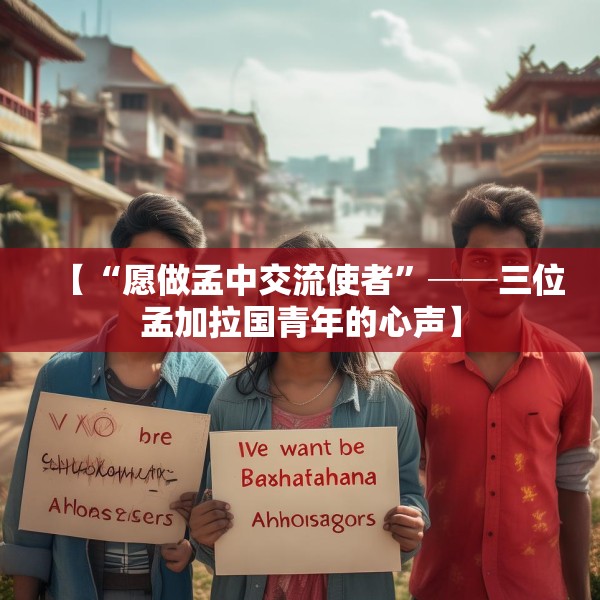 【“愿做孟中交流使者”──三位孟加拉国青年的心声】