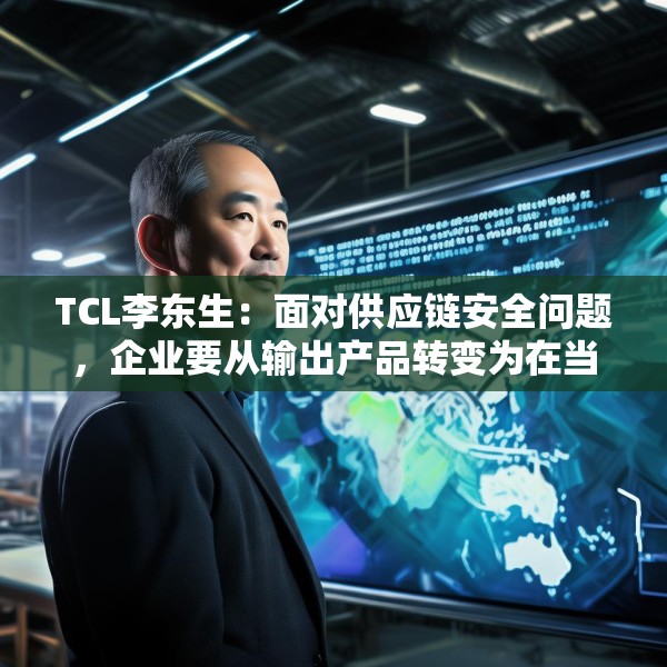 TCL李东生：面对供应链安全问题，企业要从输出产品转变为在当地建立产业和供应链体系