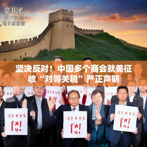 坚决反对！中国多个商会就美征收“对等关税”严正声明
