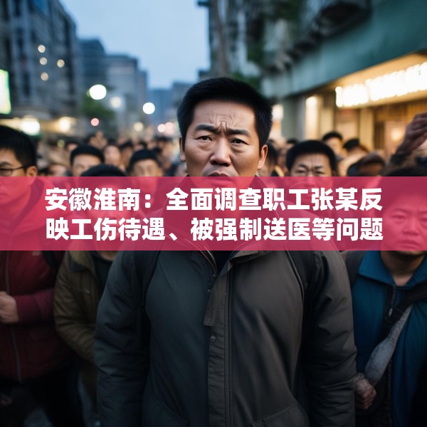 安徽淮南：全面调查职工张某反映工伤待遇、被强制送医等问题
