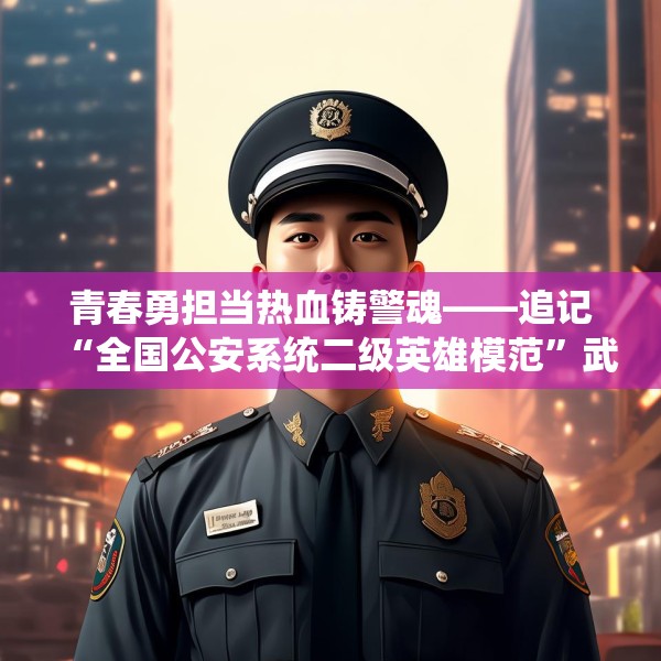 青春勇担当热血铸警魂——追记“全国公安系统二级英雄模范”武霖