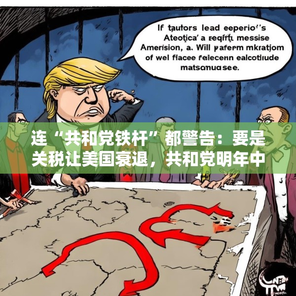 连“共和党铁杆”都警告：要是关税让美国衰退，共和党明年中选会遭遇“屠杀”