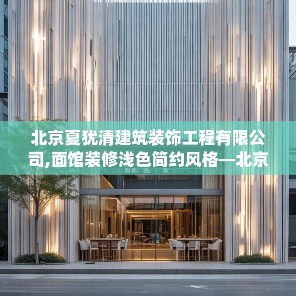 北京夏犹清建筑装饰工程有限公司,面馆装修浅色简约风格—北京夏犹清建筑装饰工程有限公司450.a326b327c330fgy.337nbn