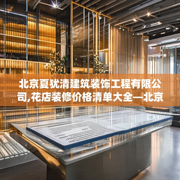 北京夏犹清建筑装饰工程有限公司,花店装修价格清单大全—北京夏犹清建筑装饰工程有限公司371.a247b248c251fgy.258cvcx