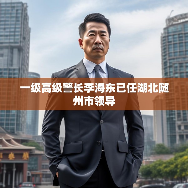 一级高级警长李海东已任湖北随州市领导