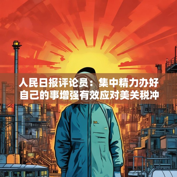 人民日报评论员：集中精力办好自己的事增强有效应对美关税冲击的信心