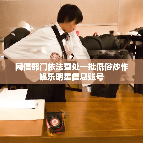 网信部门依法查处一批低俗炒作娱乐明星信息账号