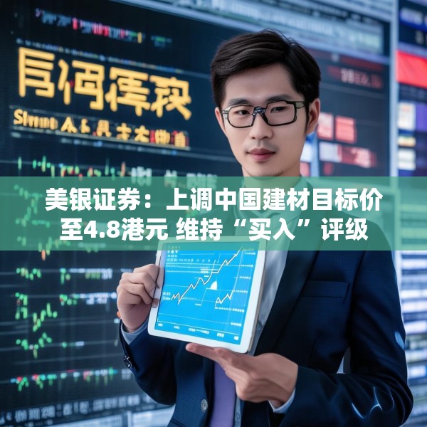 美银证券：上调中国建材目标价至4.8港元 维持“买入”评级