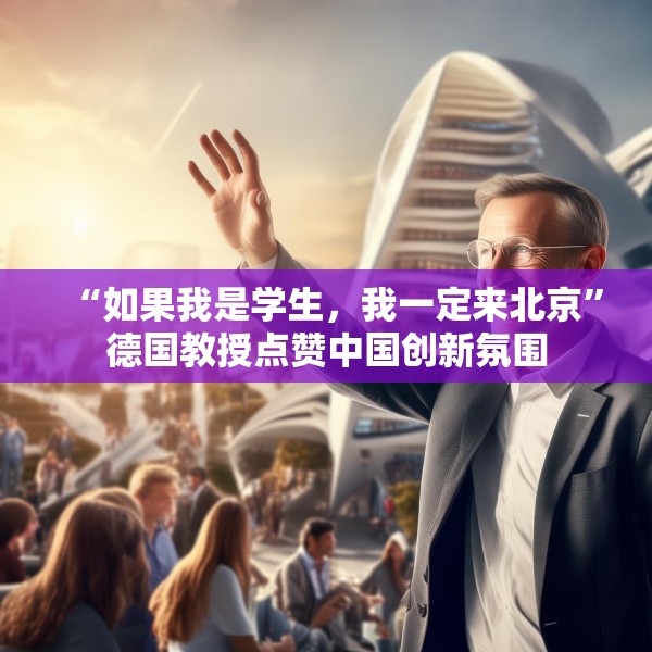 “如果我是学生，我一定来北京”德国教授点赞中国创新氛围