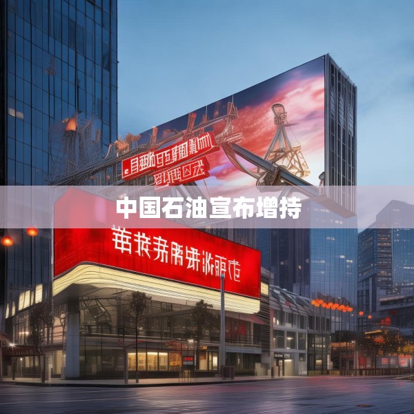 中国石油宣布增持
