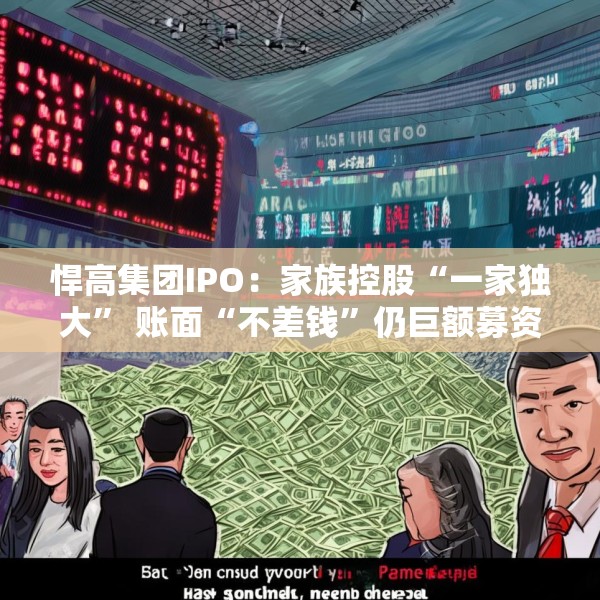 悍高集团IPO：家族控股“一家独大” 账面“不差钱”仍巨额募资