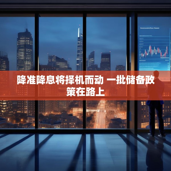 降准降息将择机而动 一批储备政策在路上