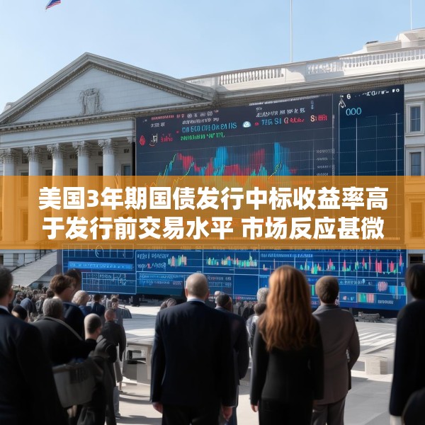 美国3年期国债发行中标收益率高于发行前交易水平 市场反应甚微
