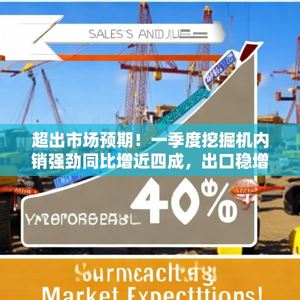 超出市场预期！一季度挖掘机内销强劲同比增近四成，出口稳增
