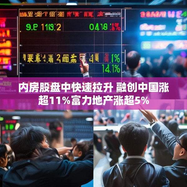 内房股盘中快速拉升 融创中国涨超11%富力地产涨超5%