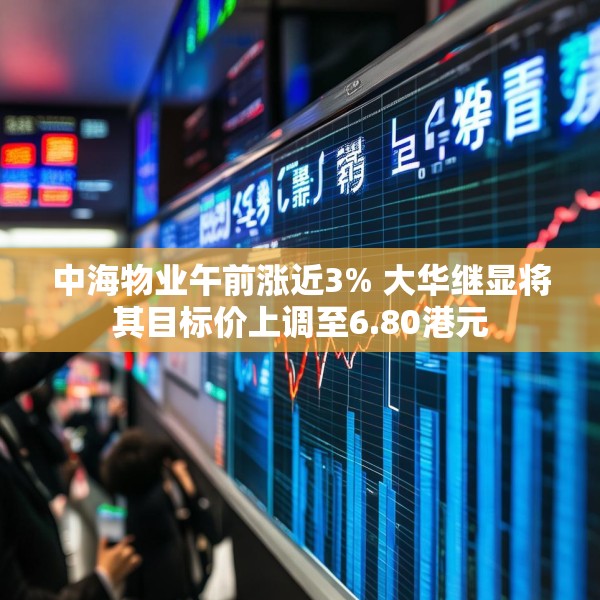 中海物业午前涨近3% 大华继显将其目标价上调至6.80港元
