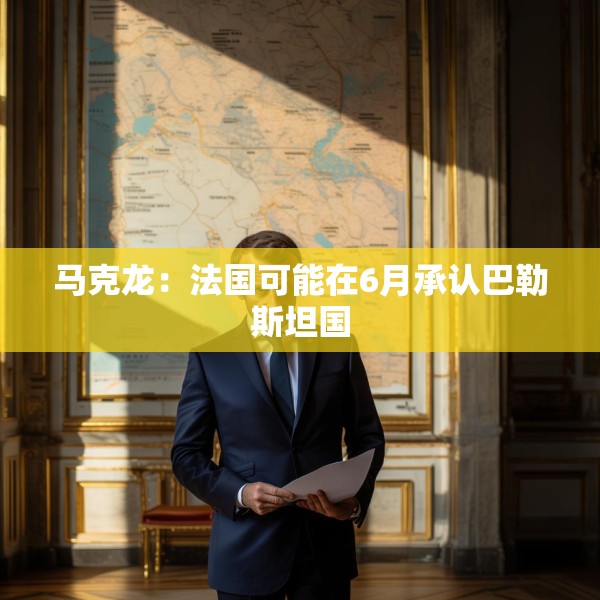 马克龙：法国可能在6月承认巴勒斯坦国