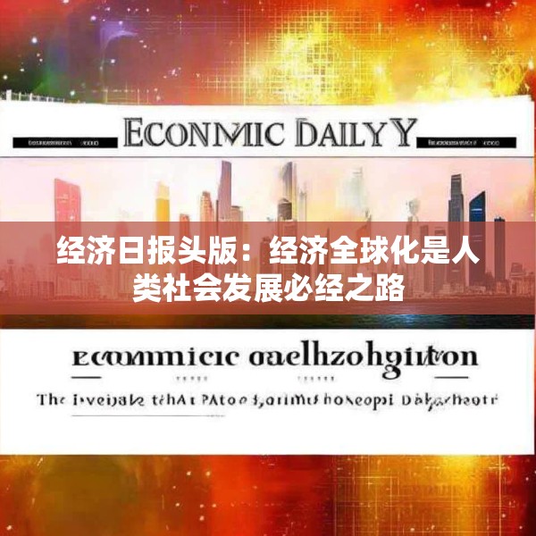 经济日报头版：经济全球化是人类社会发展必经之路