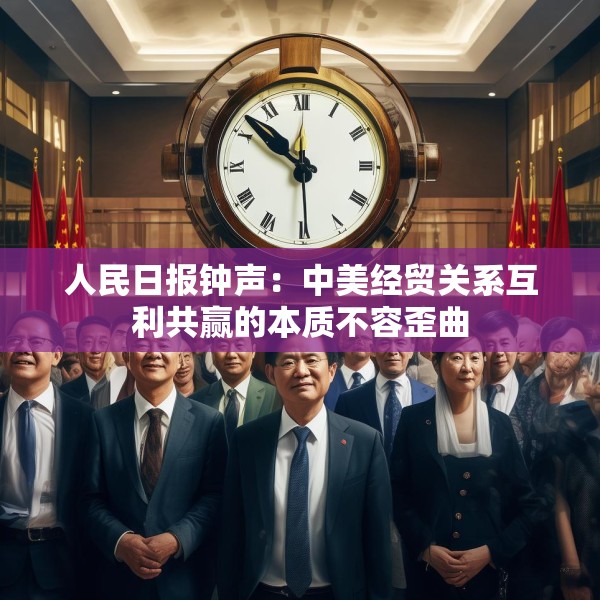 人民日报钟声：中美经贸关系互利共赢的本质不容歪曲