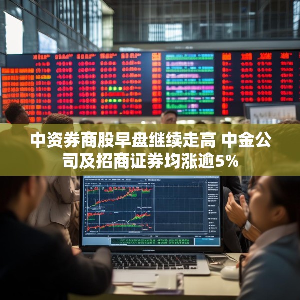 中资券商股早盘继续走高 中金公司及招商证券均涨逾5%