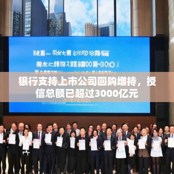 银行支持上市公司回购增持，授信总额已超过3000亿元