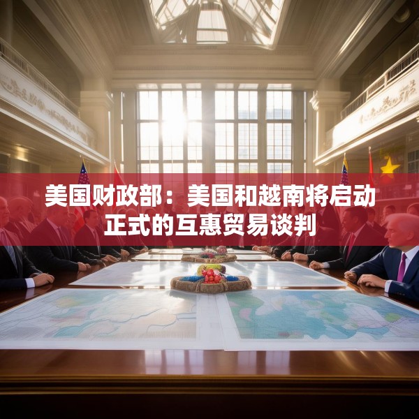 美国财政部：美国和越南将启动正式的互惠贸易谈判