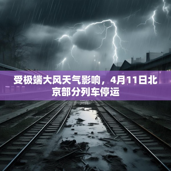 受极端大风天气影响，4月11日北京部分列车停运